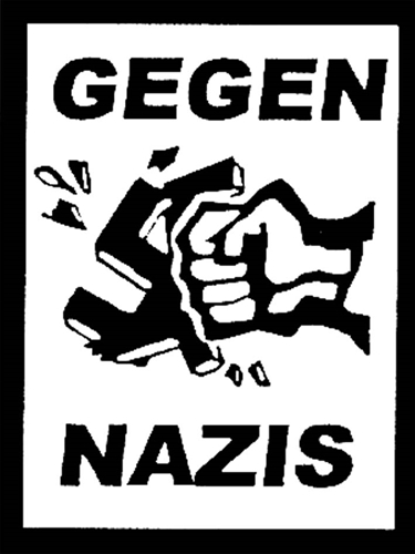 Gegen Nazis - Aufkleberset