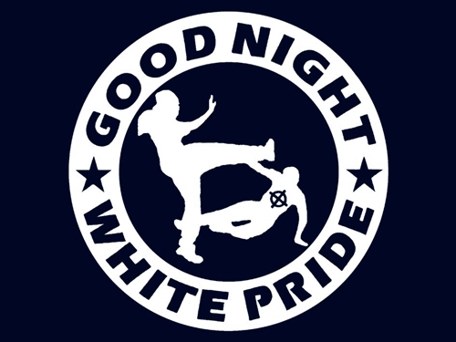 Good Night White Pride - Aufkleberset